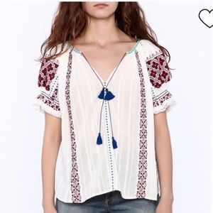 Ulla Johnson Ana Embroidered Top